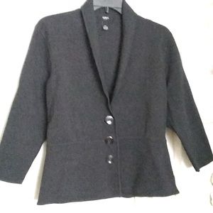 Alfani cotton blend blazer, Sz Large Petit